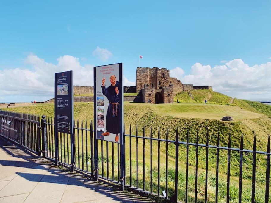Tynemouth Seaside 3 Bed House Close To Beach/Bars/Restaurants - Parking Space Included Villa Esterno foto